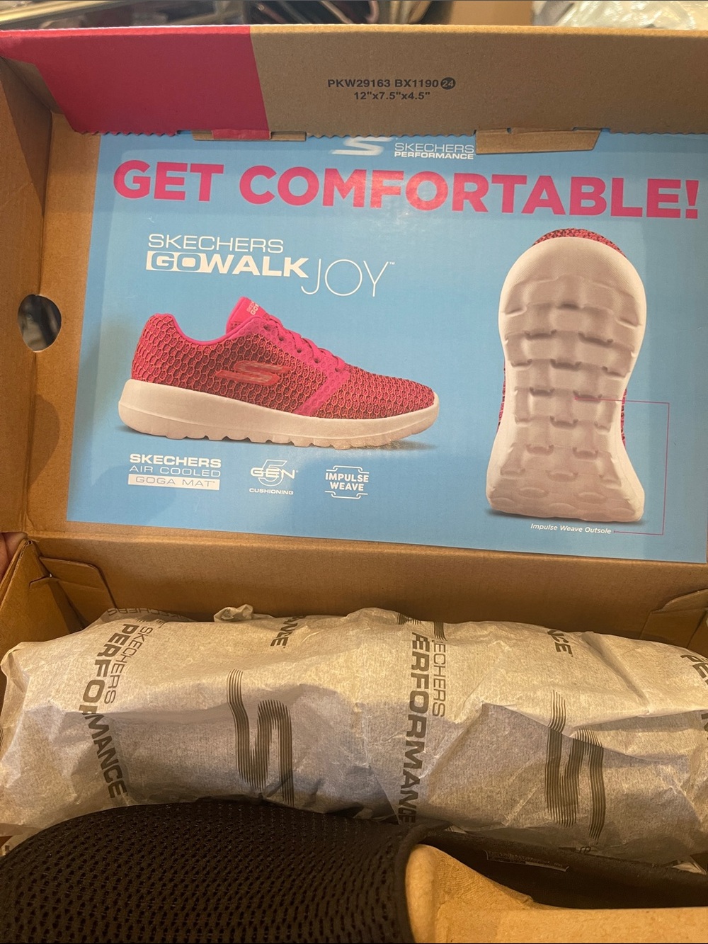 Brand new in box Skechers go walk Joy